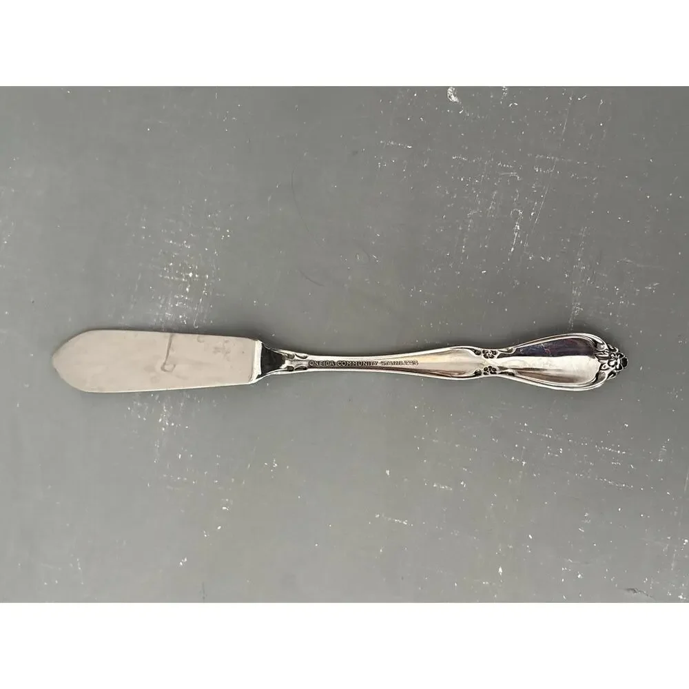 Oneida Community Chatelaine Stainless Steel Serving Set Ladle, Fork,Spoon Knife